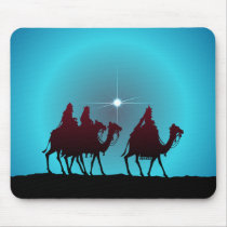 3 WISEMEN & STAR by SHARON SHARPE mousepads
