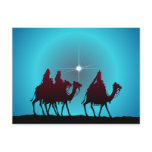 3 WISEMEN & STAR by SHARON SHARPE Post Cards