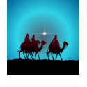 3 WISEMEN & STAR by SHARON SHARPE t-shirts