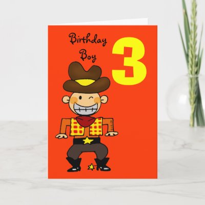 year old birthday boy greeting cards from Zazzle.com