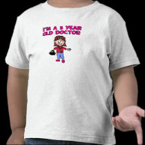 3 Year old Female Doctor T-Shirt