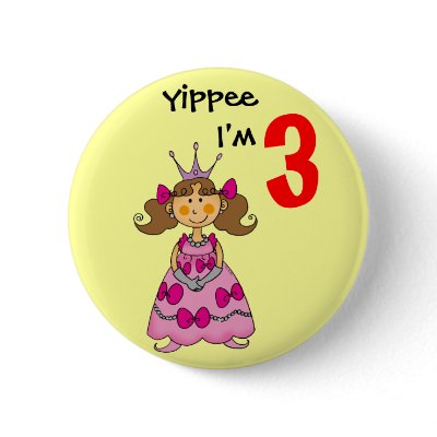 3 year old princess (brown hair) pins by jsoh