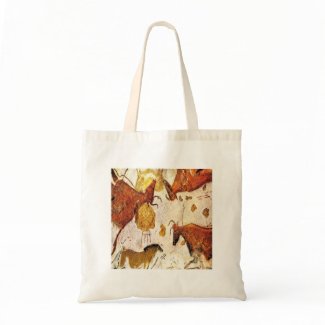 3c Ancient Lascaux Bulls bag