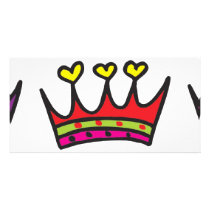 3crowns personalized photo card