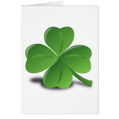 3D 4 Leaf Clover Card by original_designs