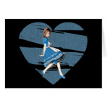 3D Alice & Blue Heart Cards