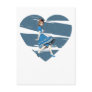 3D Alice & Blue Heart Postcards