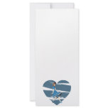 3D Alice &amp; Blue Heart Custom Rack Cards