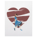 3D Alice &amp; Red Heart Letterhead