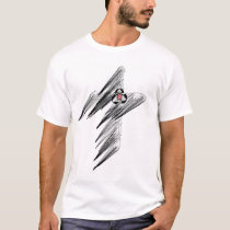 3d arrow cross t-shirts