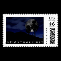 3D Artwork Midnights Mystery postage