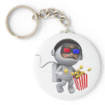 3d Astronaut Movie (Any Color U Like!) Keychains