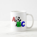 3d Baby Panda ABC Mug