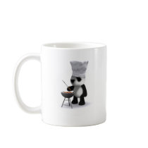 3d Baby Panda Barbecue Mug