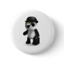 3d Baby Panda Businessman Pinback Buttons