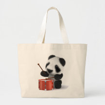 3d Baby Panda Drummer Bag