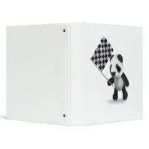 3d Baby Panda Finish Line Binders