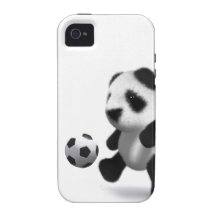 3d Baby Panda Football iPhone 4/4S Cover