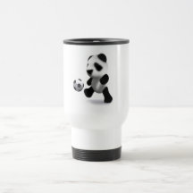 3d Baby Panda Football Mugs