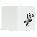 3d Baby Panda Goal! 3 Ring Binder