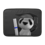 3d Baby Panda Graduate (editable) MacBook Sleeve
