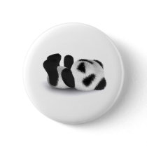 3d Baby Panda Lay Button