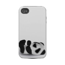 3d Baby Panda Lay Tough Iphone 4 Cases