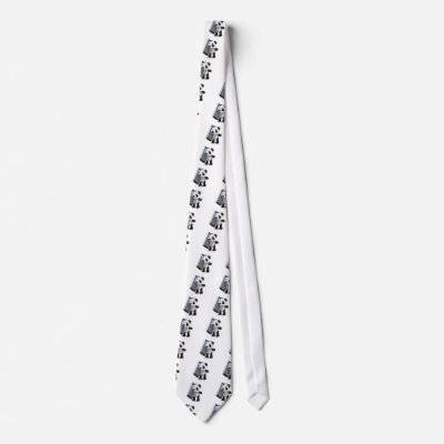 3d Baby Panda Mobile Phone Ties by PandasTees