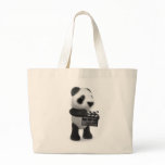 3d Baby Panda Movie Tote Bag
