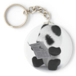 3d Baby Panda News Key Chain