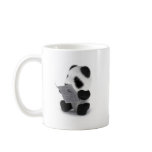 3d Baby Panda News Coffee Mugs