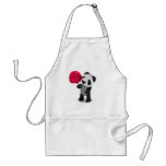3d Baby Panda Rose Aprons