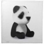 3d Baby Panda Sitting Cloth Napkin