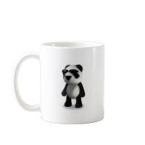 3d Baby Panda Sunglasses Mug