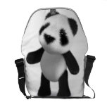 3d Baby Panda with a Question Courier Bag