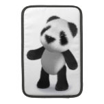 3d Baby Panda with a Question Sleeves For MacBook Air