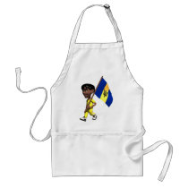 3D Barbados Aprons
