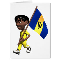3D Barbados Card