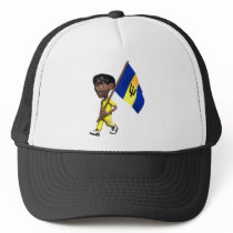 3D Barbados Trucker Hats