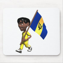3D Barbados Mouse Pads