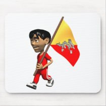 3D Bhutan Mousepads