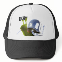 3d Biker Snail Hells Angel Mesh Hat