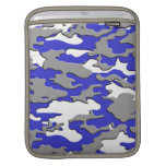 3D BLUE CAMO SLEEVE FOR iPads
