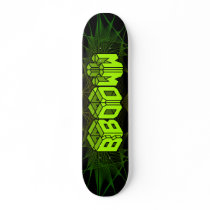 3D BOW Web logo deck skateboards