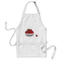 3d Bowl of Cherries laugh Aprons