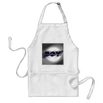 3D Boy Aprons
