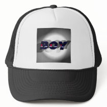 3D Boy Mesh Hats