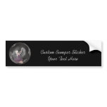 3D Bubble Ballerina 2 Bumper Sticker