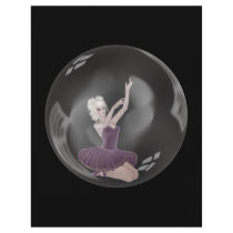 3D Bubble Ballerina 2 Full Color Flyer