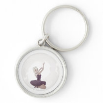 3D Bubble Ballerina 2 Key Chains